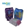 Innovative Sanitary Napkin Packaging Combines Gravure Printing, Durable Materials, Tearable Labels.