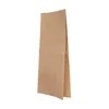 Durable Kraft Paper Packaging Bags Brown Kraft Middle Seal Diaper Bag