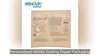 Personalized Middle Sealing Diaper Packaging Bag Kraft Paper Packaging Bags