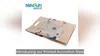 Middle Sealing Kraft Paper Packaging Bags Accordion Style Diaper Bag