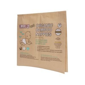Stylish Kraft Paper Packaging for Diaper Storage Solutions
