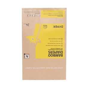 Eco-Friendly Brown Kraft Paper Bags for Diapers and Shopping