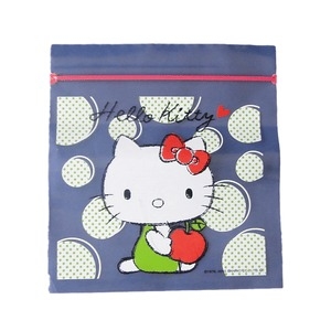 PE Packing Hello Kitty Plastic Packaging Bag Zipper Bag