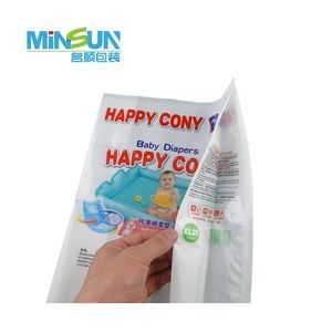 Eco-Friendly Disposable Baby Diapers in Convenient Shopping Bag